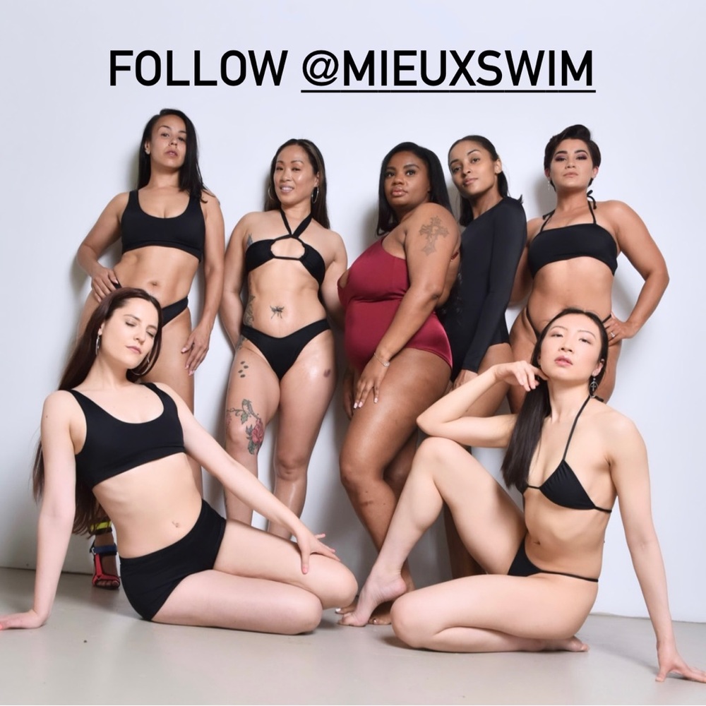 Mieuxswim.com, a small & exclusive 
luxury brand, a new aesthetic to swimwear.